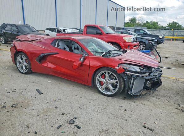 1G1YC3D40P5136191 2023 CHEVROLET CORVETTE Red Delantero derecho