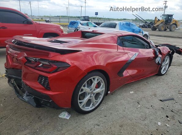 1G1YC3D40P5136191 2023 CHEVROLET CORVETTE Red Trasero derecho