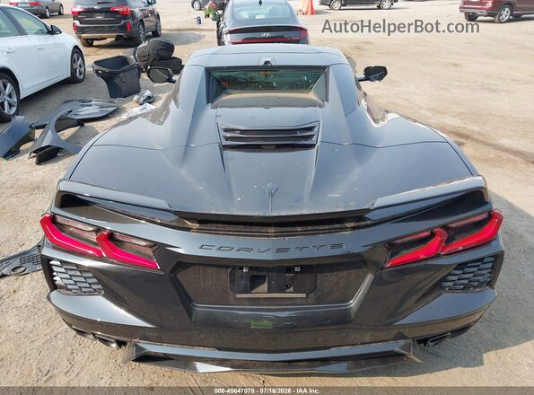 1G1YC3D40P5503008 2023 CHEVROLET CORVETTE Черный Вид сзади