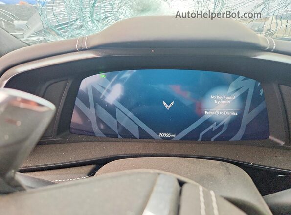 1G1YC3D40R5126778 2024 CHEVROLET CORVETTE Черный Вид щитка приборов