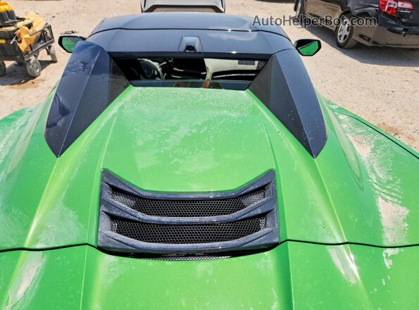 1G1YC3D4XT5106612 2026 CHEVROLET CORVETTE Зеленый Вид задней части салона