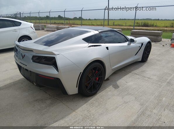 1G1YD2D70G5124673 2016 CHEVROLET CORVETTE Silver უკანა მარჯვენა