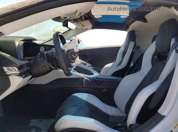 1G1YF2D30P5601299 2023 CHEVROLET CORVETTE Gray Front interior view