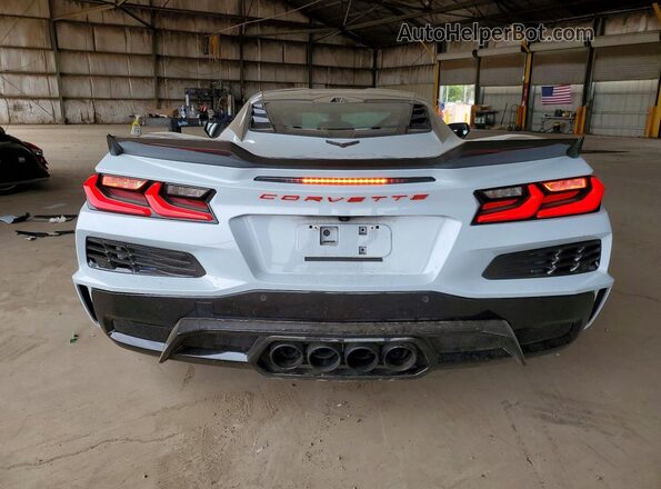 1G1YF2D30P5601299 2023 CHEVROLET CORVETTE Gray Rear view