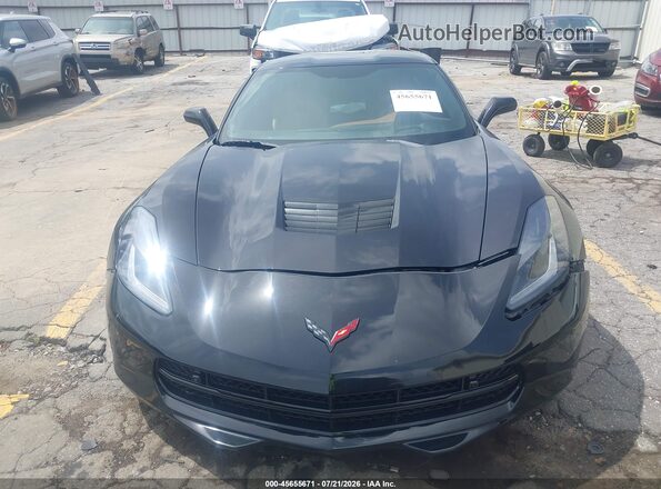 1G1YF2D77G5119528 2016 CHEVROLET CORVETTE Black Вид щитка приладів