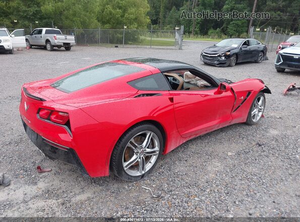 1G1YF2D79G5102004 2016 CHEVROLET CORVETTE Red Trasero derecho