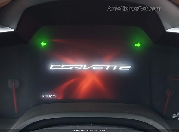 1G1YF2D79G5102004 2016 CHEVROLET CORVETTE Red Vista de los asientos traseros
