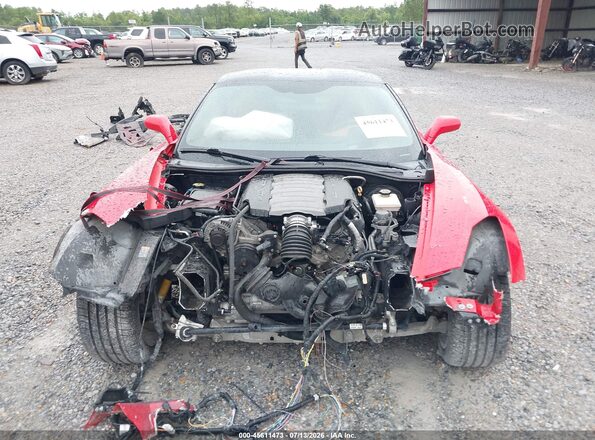 1G1YF2D79G5102004 2016 CHEVROLET CORVETTE Red Vista del cuadro de instrumentos