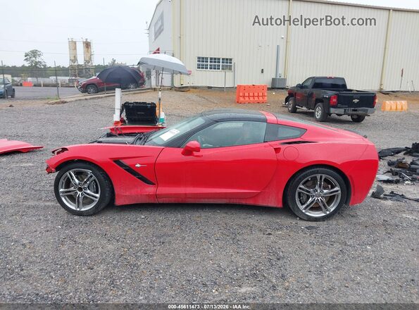 1G1YF2D79G5102004 2016 CHEVROLET CORVETTE Red Vista interior de 360 grados