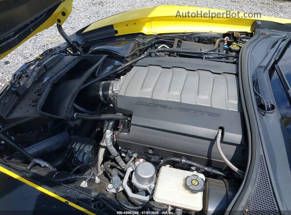 1G1YK2D74G5107798 2016 CHEVROLET CORVETTE Black უკანა ხედი