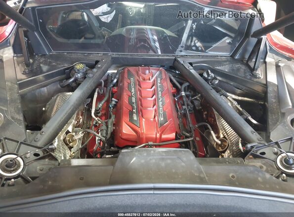 1G1YM2D45S5501223 2025 CHEVROLET CORVETTE Red Vista trasera