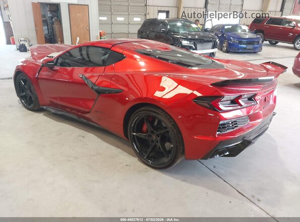 1G1YM2D45S5501223 2025 CHEVROLET CORVETTE Red Trasero izquierdo