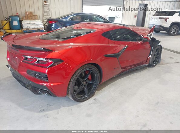 1G1YM2D45S5501223 2025 CHEVROLET CORVETTE Red Trasero derecho