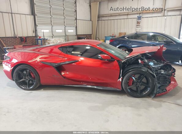1G1YM2D45S5501223 2025 CHEVROLET CORVETTE Red Vista interior de 360 grados