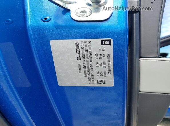 1G1YM2D73G5111268 2016 CHEVROLET CORVETTE Blue Engine compartment view