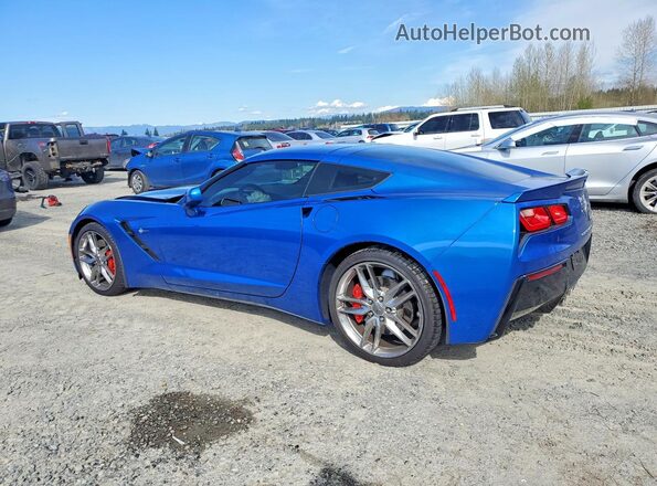 1G1YM2D73G5111268 2016 CHEVROLET CORVETTE Blue Rear left