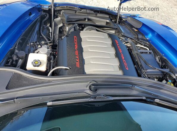 1G1YM2D73G5111268 2016 CHEVROLET CORVETTE Blue Rear interior view