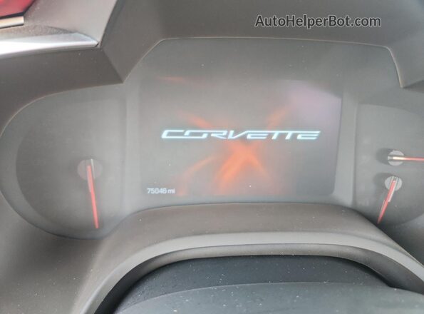 1G1YM2D73G5111335 2016 CHEVROLET CORVETTE White Widok zestawu wskaźników