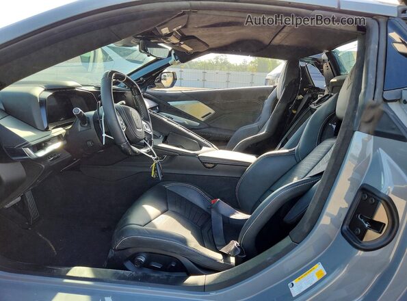 1G1YM3D4XS5500543 2025 CHEVROLET CORVETTE Gray Vista interior delantera
