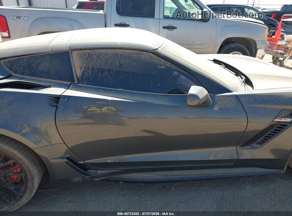 1G1YU2D60J5601424 2018 CHEVROLET CORVETTE Gray Вид щитка приладів