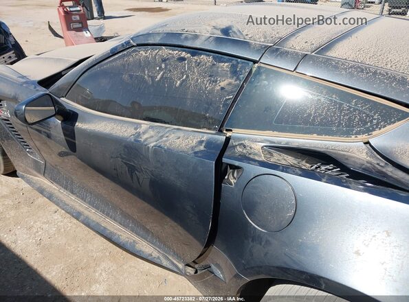 1G1YU2D60J5601424 2018 CHEVROLET CORVETTE Gray Вид задньої частини салону