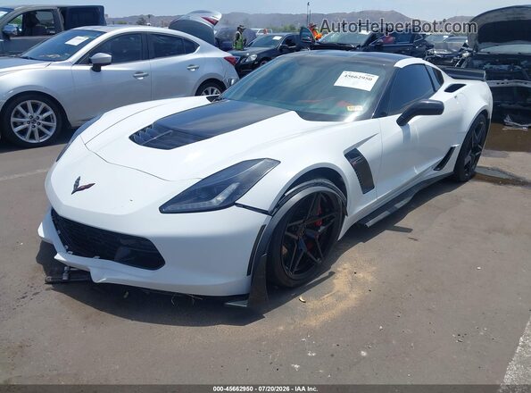 1G1YU2D64G5604349 2016 CHEVROLET CORVETTE White წინა მარცხენა ხედი სამი მეოთხედიდან