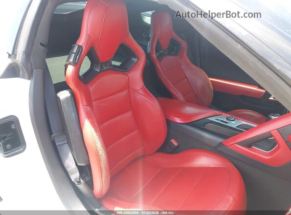 1G1YU2D64G5604349 2016 CHEVROLET CORVETTE White VIN კოდის სტიკერის ხედი