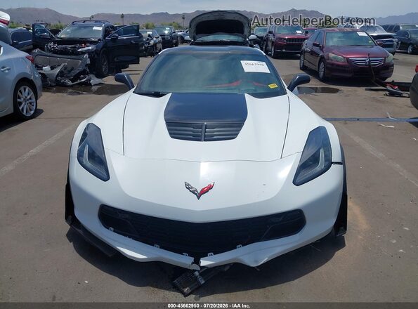 1G1YU2D64G5604349 2016 CHEVROLET CORVETTE White ხელსაწყოთა პანელის ხედი