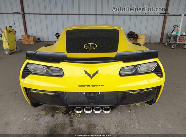 1G1YU2D6XG5607286 2016 CHEVROLET CORVETTE Yellow 