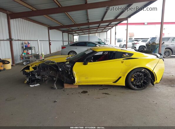 1G1YU2D6XG5607286 2016 CHEVROLET CORVETTE Yellow Панорамний вид салону 360°