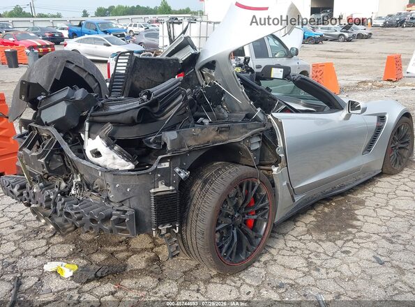 1G1YU3D69H5600725 2017 CHEVROLET CORVETTE Серебряный Вид спереди