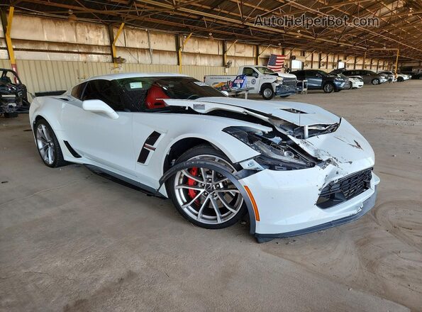 1G1YW2D76K5110764 2019 CHEVROLET CORVETTE White წინა მარჯვენა