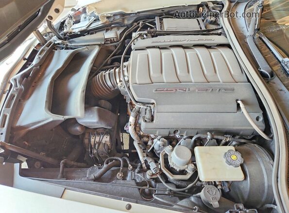 1G1YW2D76K5110764 2019 CHEVROLET CORVETTE White უკანა სალონის ხედი