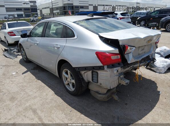 1G1ZB5ST0HF121683 2017 CHEVROLET MALIBU Silver Задня ліва чверть