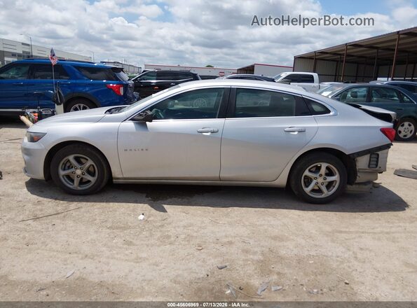 1G1ZB5ST0HF121683 2017 CHEVROLET MALIBU Silver 