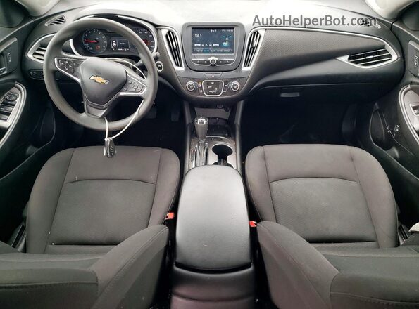 1G1ZB5ST0HF171709 2017 CHEVROLET MALIBU Silver წინა პანელის ხედი