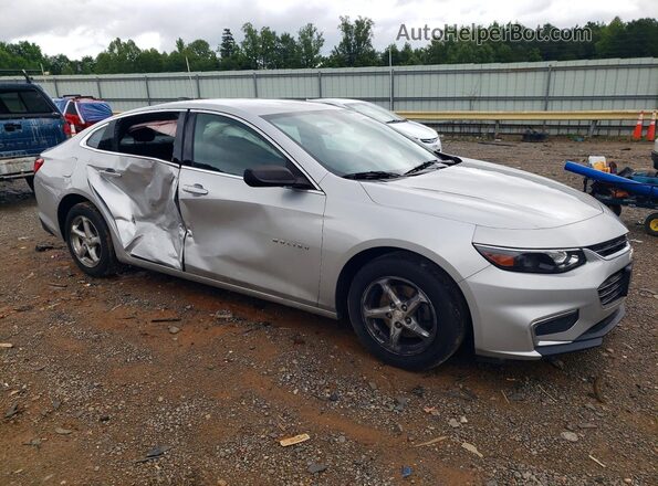 1G1ZB5ST0HF171709 2017 CHEVROLET MALIBU Silver წინა მარჯვენა