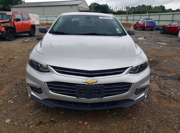 1G1ZB5ST0HF171709 2017 CHEVROLET MALIBU Silver წინა ხედი