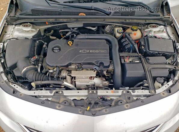 1G1ZB5ST0HF171709 2017 CHEVROLET MALIBU Silver უკანა სალონის ხედი