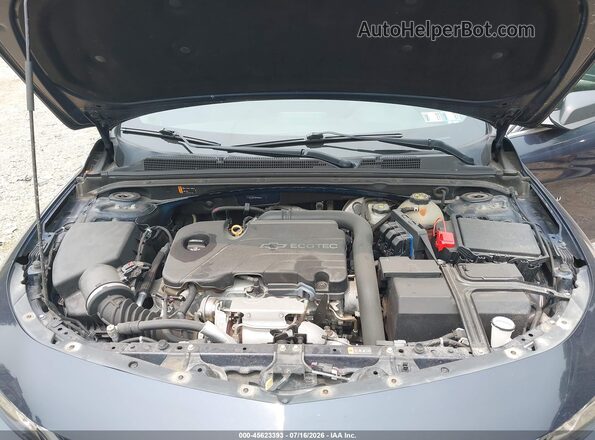 1G1ZB5ST0HF228037 2017 CHEVROLET MALIBU Синий Вид сзади