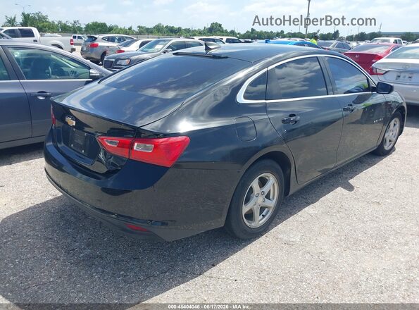 1G1ZB5ST0JF214774 2018 CHEVROLET MALIBU Black Հետևի աջ