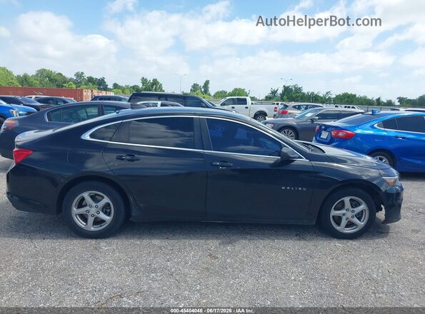 1G1ZB5ST0JF214774 2018 CHEVROLET MALIBU Black Սալոնի հետևի տեսք