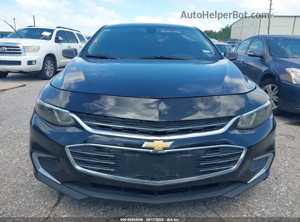 1G1ZB5ST0JF214774 2018 CHEVROLET MALIBU Black Սարքավորումների վահանակի տեսք