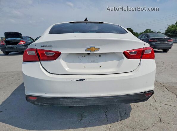 1G1ZB5ST0JF242476 2018 CHEVROLET MALIBU White უკანა ხედი