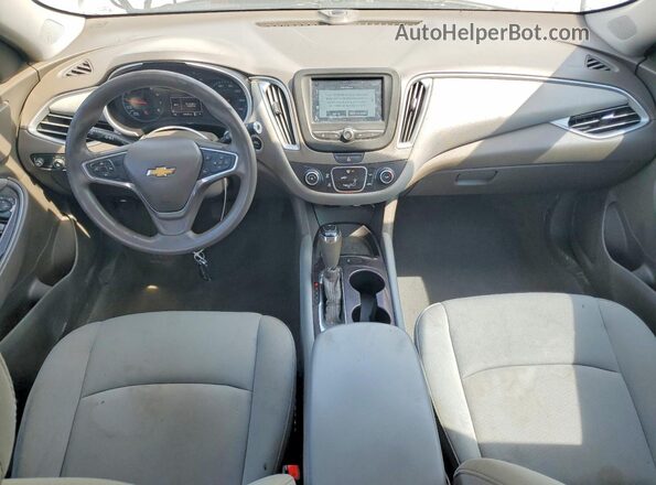 1G1ZB5ST0JF242476 2018 CHEVROLET MALIBU White წინა პანელის ხედი