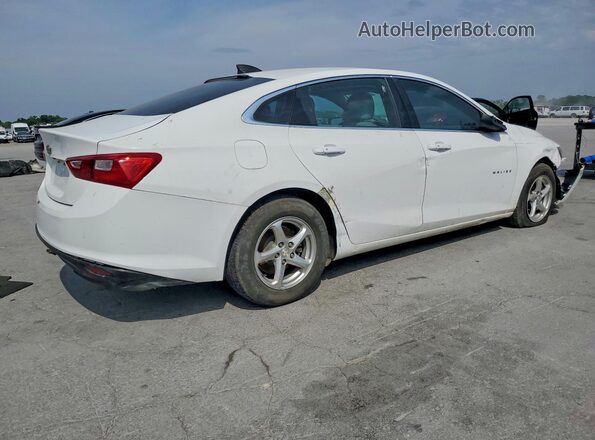 1G1ZB5ST0JF242476 2018 CHEVROLET MALIBU White უკანა მარჯვენა