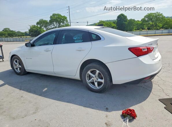 1G1ZB5ST0JF242476 2018 CHEVROLET MALIBU White უკანა მარცხენა