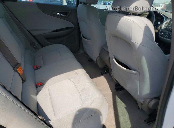 1G1ZB5ST0JF242476 2018 CHEVROLET MALIBU White უკანა სავარძლების ხედი