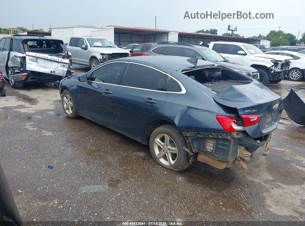 1G1ZB5ST0LF003903 2020 CHEVROLET MALIBU Dark Blue Задняя левая четверть