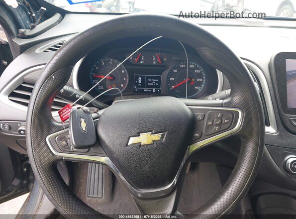 1G1ZB5ST0LF003903 2020 CHEVROLET MALIBU Dark Blue Вид панели приборов